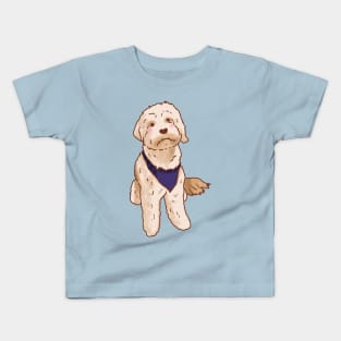 Cute Golden Doodle Kids T-Shirt